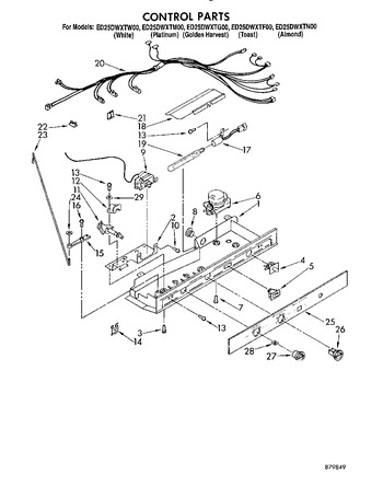 Diagram for ED25DWXTW00