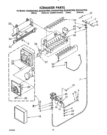 Diagram for ED25DWXTW00