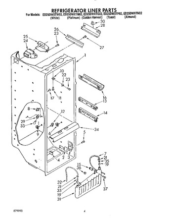 Diagram for ED25DWXTW02