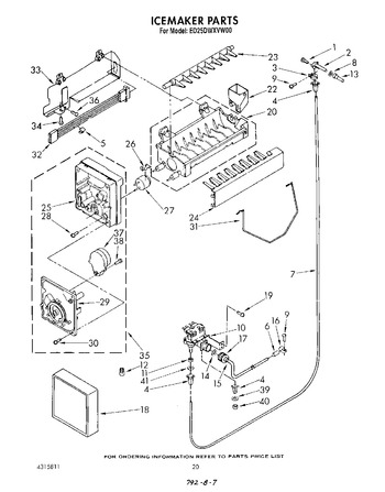 Diagram for ED25DWXVW00