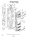 Diagram for 08 - Freezer Door