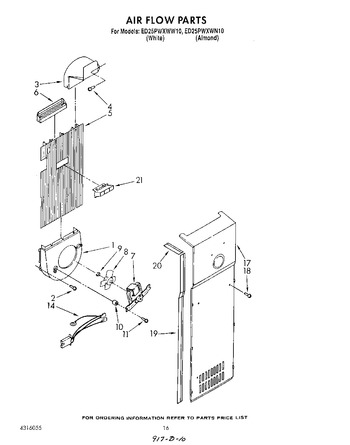 Diagram for ED25PWXWW10