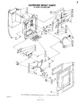 Diagram for 05 - Dispenser Front