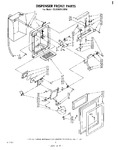 Diagram for 05 - Dispenser Front