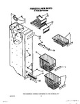 Diagram for 05 - Freezer Liner