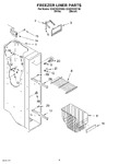 Diagram for 04 - Freezer Liner