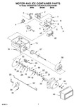 Diagram for 06 - Motor And Ice Container Parts