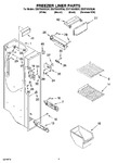 Diagram for 04 - Freezer Liner Parts