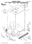 Diagram for 01 - Cabinet Parts