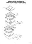 Diagram for 03 - Refrigerator Shelf Parts