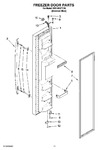 Diagram for 07 - Freezer Door Parts