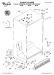 Diagram for 01 - Cabinet Parts