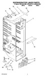 Diagram for 02 - Refrigerator Liner Parts