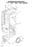 Diagram for 02 - Refrigerator Liner Parts