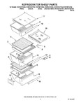 Diagram for 03 - Refrigerator Shelf Parts