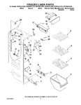 Diagram for 04 - Freezer Liner Parts