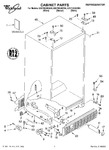 Diagram for 01 - Cabinet Parts