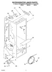 Diagram for 02 - Refrigerator Liner Parts