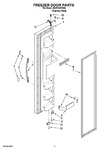 Diagram for 07 - Freezer Door Parts