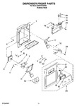 Diagram for 08 - Dispenser Front Parts