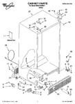 Diagram for 01 - Cabinet Parts