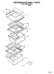 Diagram for 03 - Refrigerator Shelf Parts