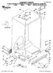 Diagram for 01 - Cabinet Parts