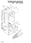 Diagram for 02 - Refrigerator Liner Parts