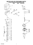 Diagram for 05 - Motor And Ice Container Parts