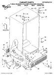 Diagram for 01 - Cabinet Parts