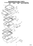 Diagram for 03 - Refrigerator Shelf Parts