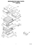 Diagram for 03 - Refrigerator Shelf Parts