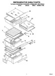 Diagram for 03 - Refrigerator Shelf Parts