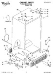 Diagram for 01 - Cabinet Parts