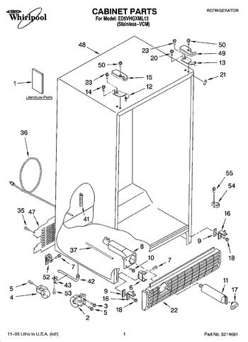 Diagram for ED5VHGXML13