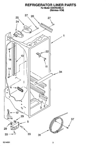 Diagram for ED5VHGXML13