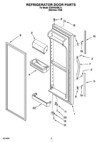 Diagram for ED5VHGXML13