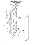 Diagram for 07 - Freezer Door Parts