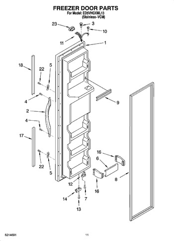 Diagram for ED5VHGXML13