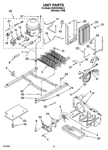 Diagram for ED5VHGXML13