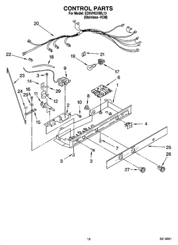 Diagram for ED5VHGXML13