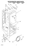 Diagram for 02 - Refrigerator Liner Parts