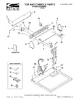 Diagram for 01 - Top And Console Parts