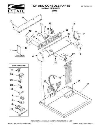 Diagram for EGD4100WQ0