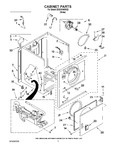 Diagram for 02 - Cabinet Parts