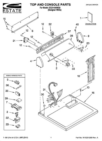 Diagram for EGD4400WQ0