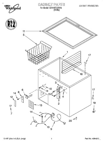 Diagram for EH100FXGW06