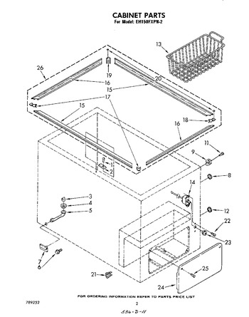 Diagram for EH150FXPN2