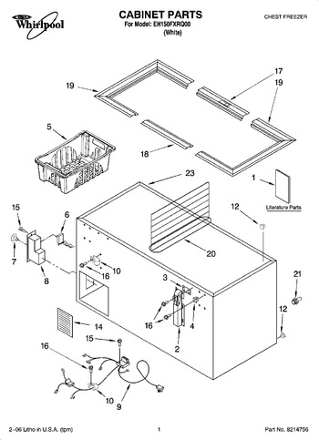 Diagram for EH150FXRQ00