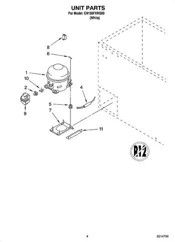 Diagram for EH150FXRQ00